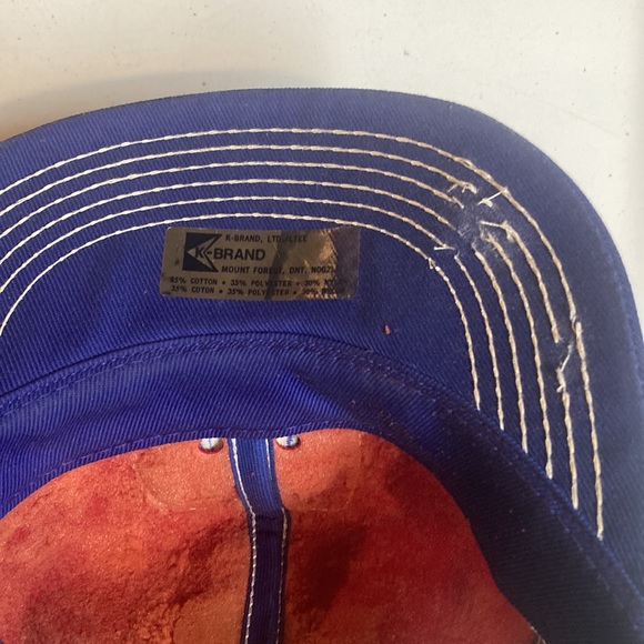 Vintage Molson Canadian Lager Trucker Mesh Cap Hat KBrand - Picture 6 of 8